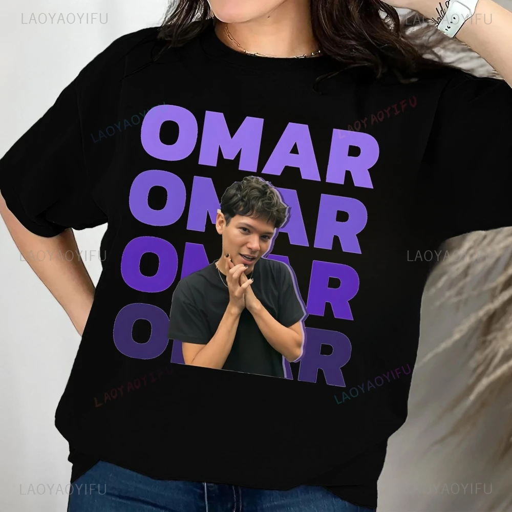 Футболка с принтом Шведской певицы Omar Rudberg топ футболка унисекс короткими
