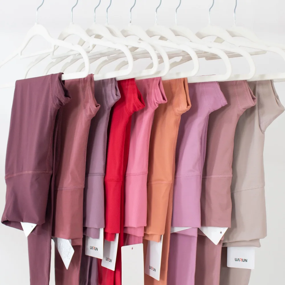 Luluwomen Yoga Sport Leggings Women Elastic Yoga Leggings High Waisted Tummy Control Leggings Sport Women Fitness Elastic Tights