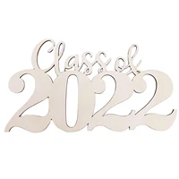 graduation 2022 wood sign decoration graduation photo booth props class of 2022 wooden sign cutout signs graduation decor for