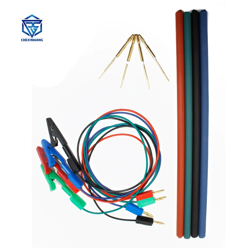 

BDM Frame Probe Pens 4pcs Pins With Cable Replacement Works LED BDM FRAME Programming Tool For FGTECH BDM100 K-TAG KESS KTAG