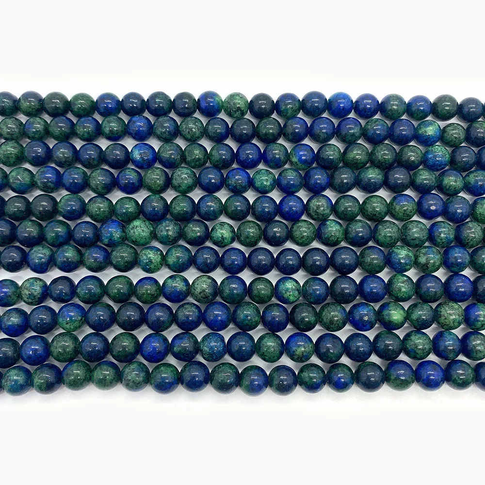 

Natural Stone Phoenix Lapis Lazuli Loose Beads 6/8/10mm Jewelry Making DIY Necklace Earrings Bracelet Charms Beaded Accessories