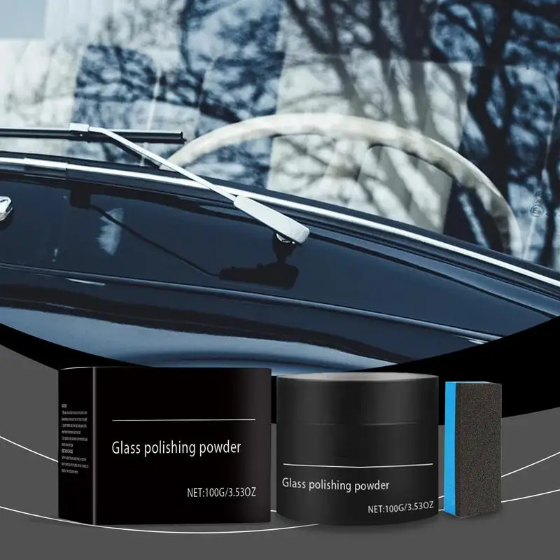 Полировальный порошок для удаления царапин на лобовом стекле 100 г