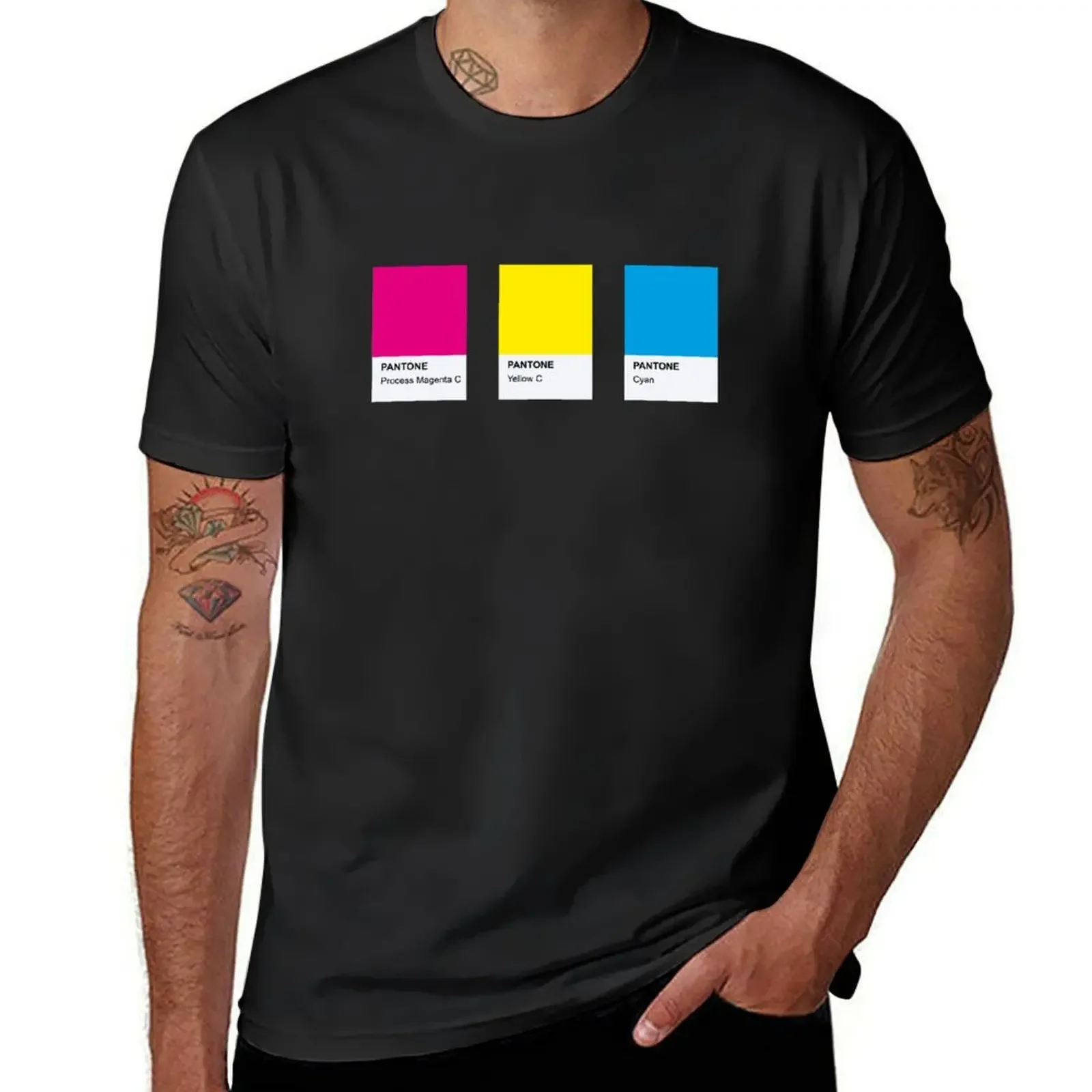 Футболка LGBT COLOR PANTONE PALLETE PANSEXUAL COMMUNITY DESIGN уличная одежда толстовки с графическими