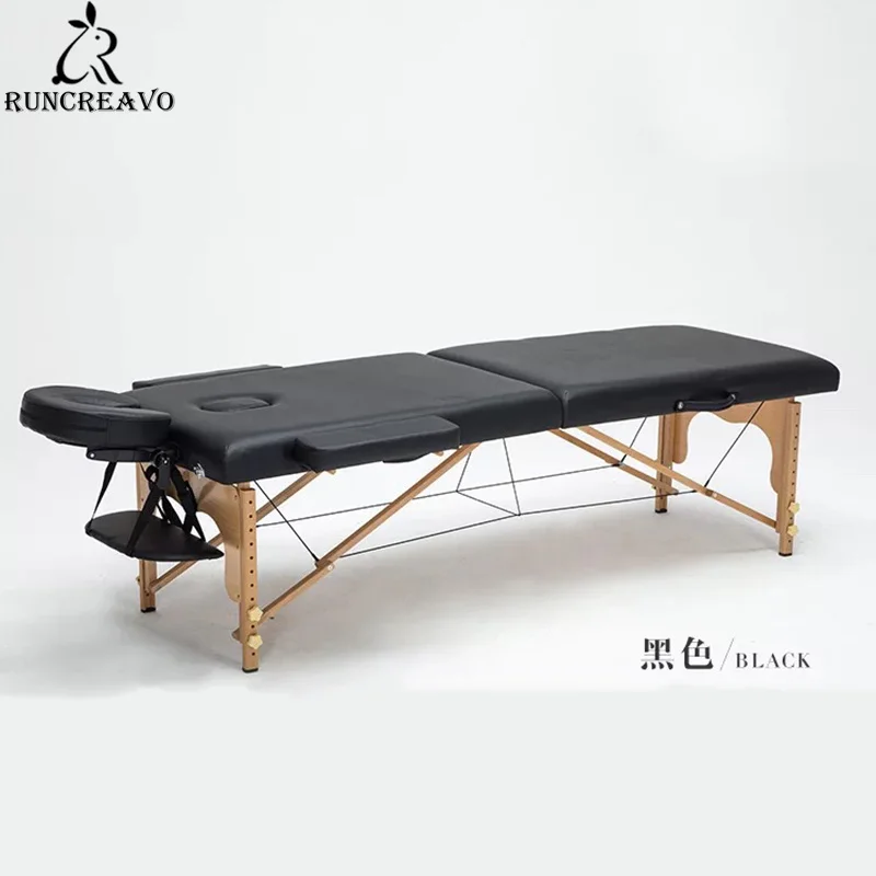 

Original Folding Spa Massage Tables Salon Furniture Wooden Massage Bed Portable Acupuncture Beauty Physiotherapy Tattoo Table