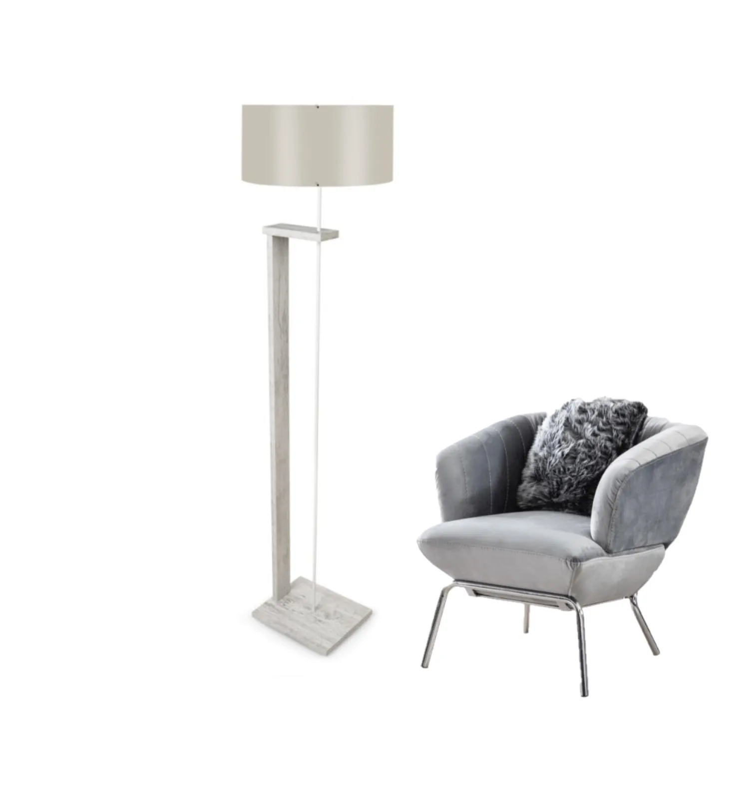 

Art Pi Decorative Wooden-Bodied Floor Lamp AAG-2145