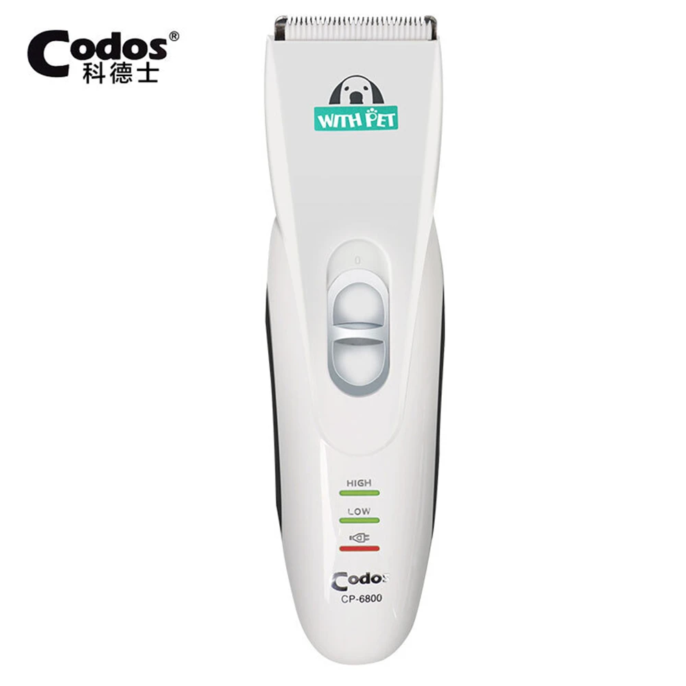 

Codos CP-6800 Pet Grooming Machine Professional Dogs Hair Clipper Ceramic Blade Dog Rechargeable Puppy Trimmer Animals Supplies