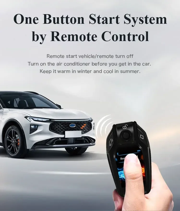 Прямая поставка KOL Cardot NFC 4G Управление мобильным телефоном Автомобильная сигнализация Бесключевой доступ Пульт дистанционного управления Push Engine Start Stop Смарт-ключ автомобиля (art.: 3920cf0bd4b2f) - 3920cf0bd4b2f