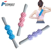 pressure point muscle roller massage stick exercise body arms back legs trigger muscle roller massager health care fitness yoga