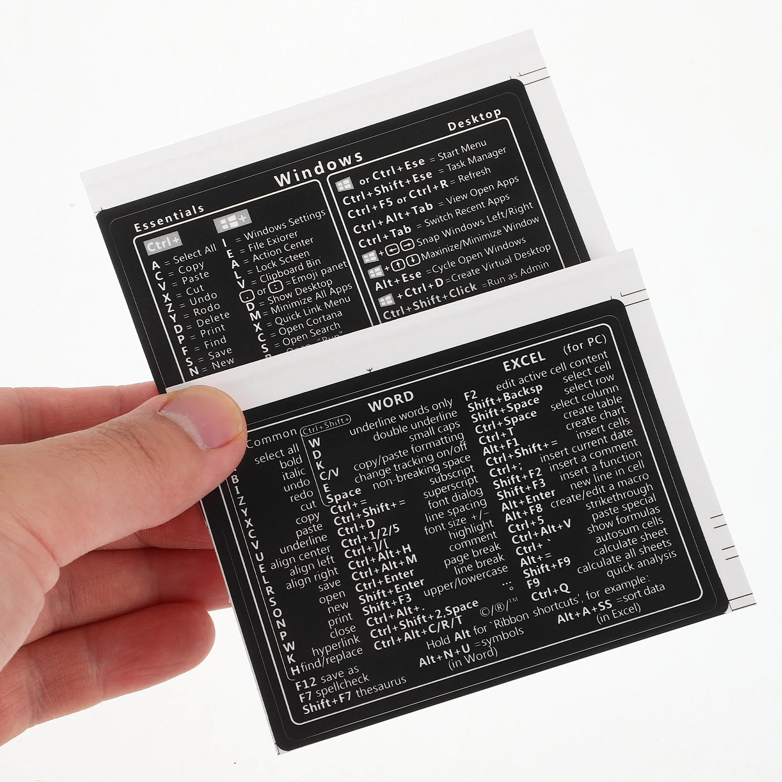 4-листые наклейки для ключей сменные аксессуары ноутбуков ламинированные