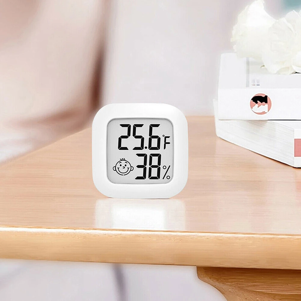 

Mini Digital Thermometer Hygrometer Indoor LCD Temperature Humidity Weather Station Sensor Gauge For Home Office Room