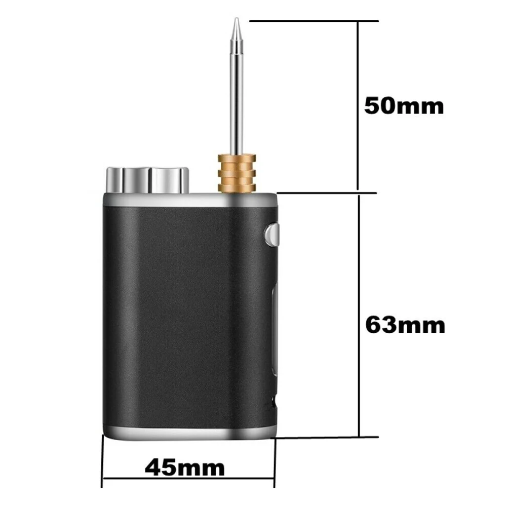 Паяльное жало Портативный и эффективный перезаряжаемый USB-паяльник с