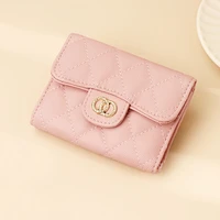 colorful big capacity leather women wallet fashionable card holder multifunctional lady bag lovely coin purse for ladies