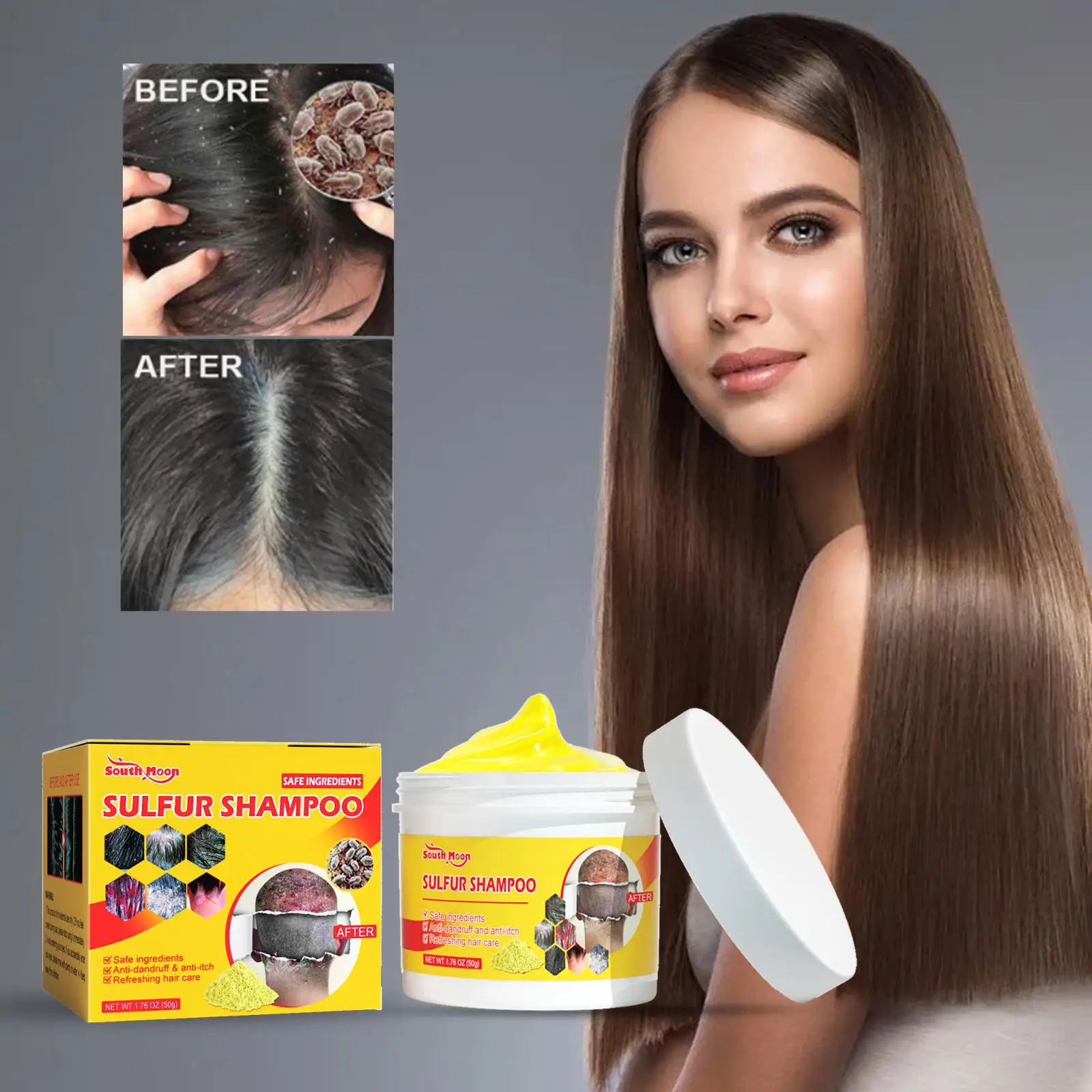 Оригинальный шампунь для краски волос Nova мгновенной мужчин и женщин быстрый