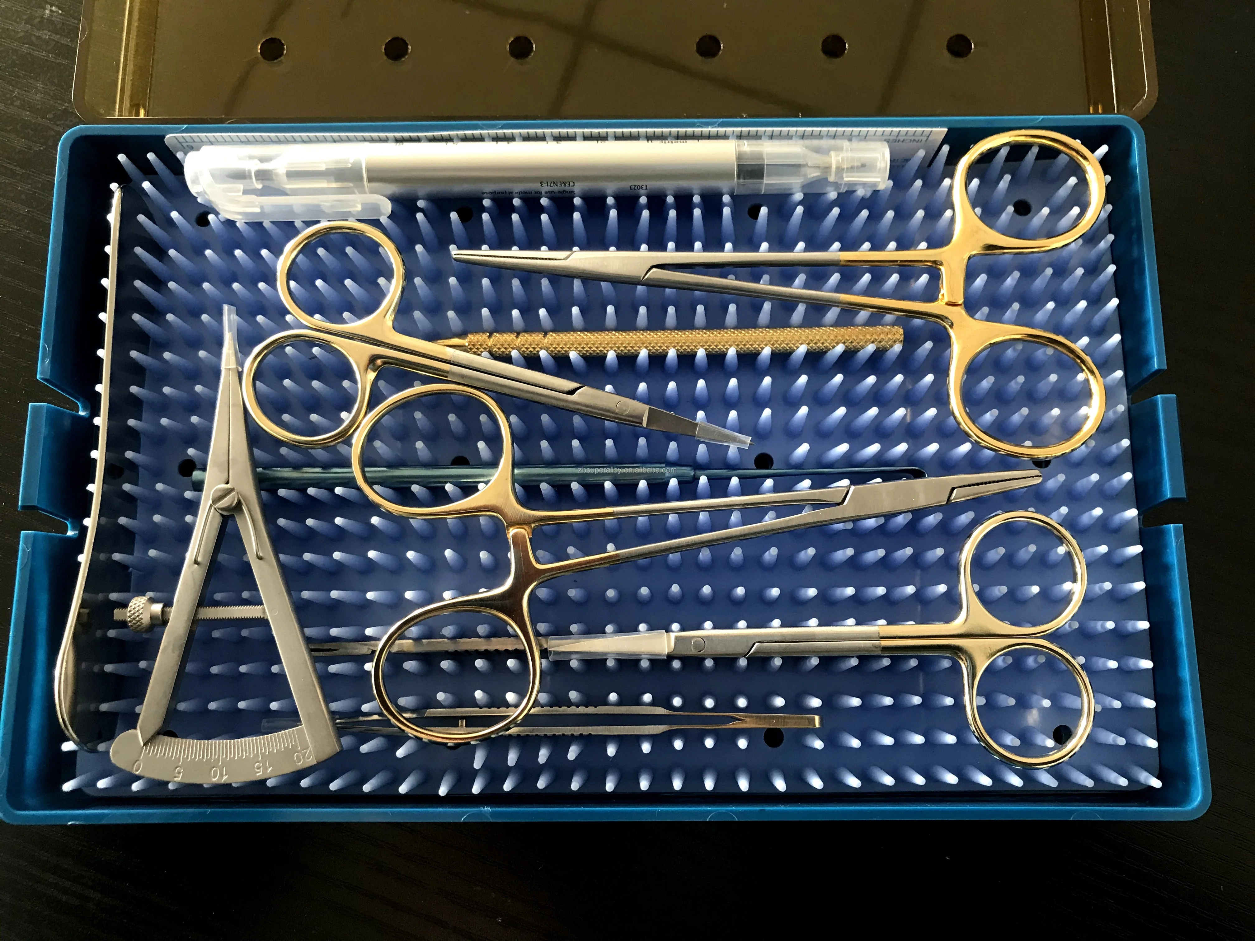 Набор хирургических ножниц для офтальмологии 12 шт.