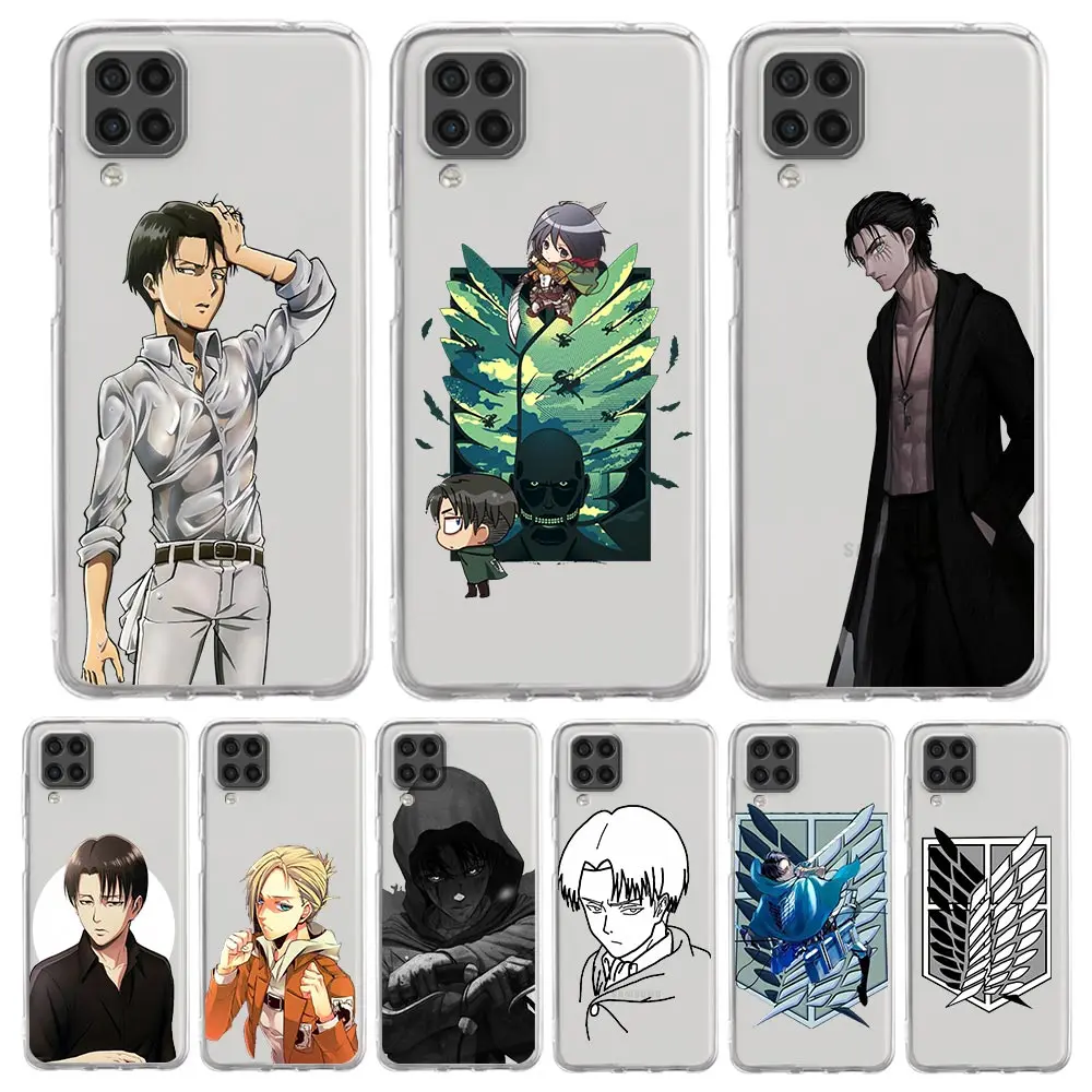 

Attack on Titan For Samsung Galaxy A51 A71 A41 A31 A21S A11 A01 A03S A12 M31 M22 A32 A52 A13 5G Silicone Cover Clear Phone Case