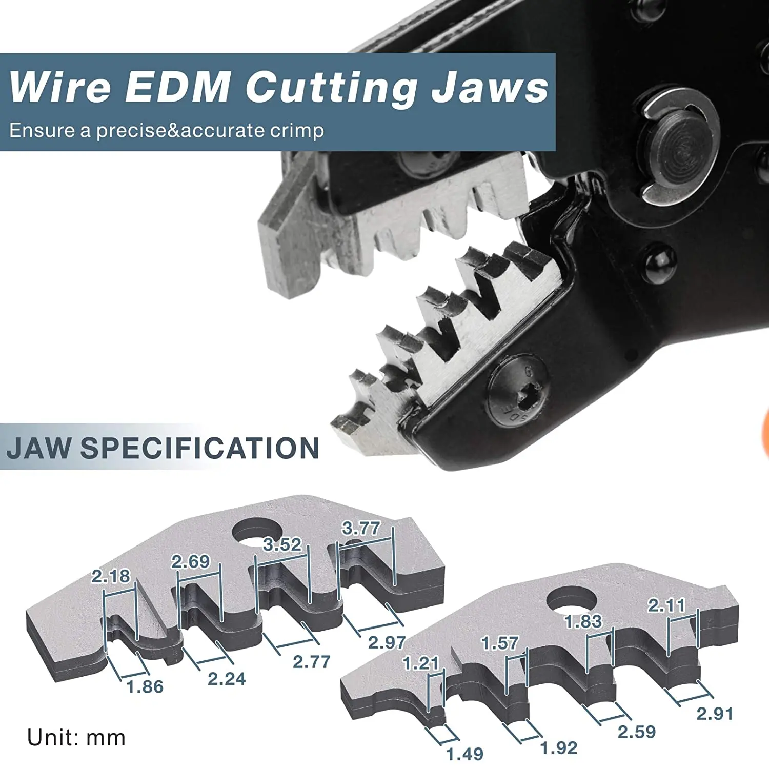 IWISS SN-2549 Клещи с храповым механизмом обжимной инструмент 0 08-1 мм 2 18-28AWG для клемм
