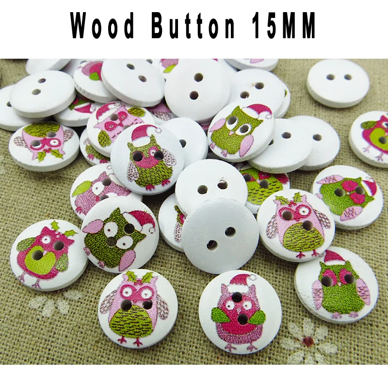 

100 шт. деревянные пуговицы в виде птиц, аксессуары для шитья пальто, одежды, рубашек