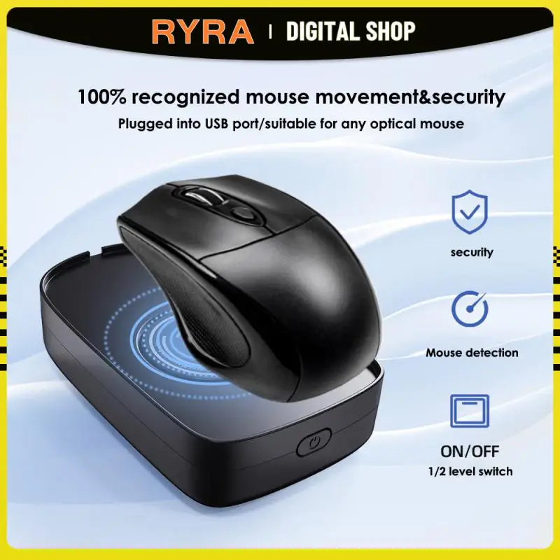 

USB-мышь RYRA, подвижная, недетектируемая, с переключателем