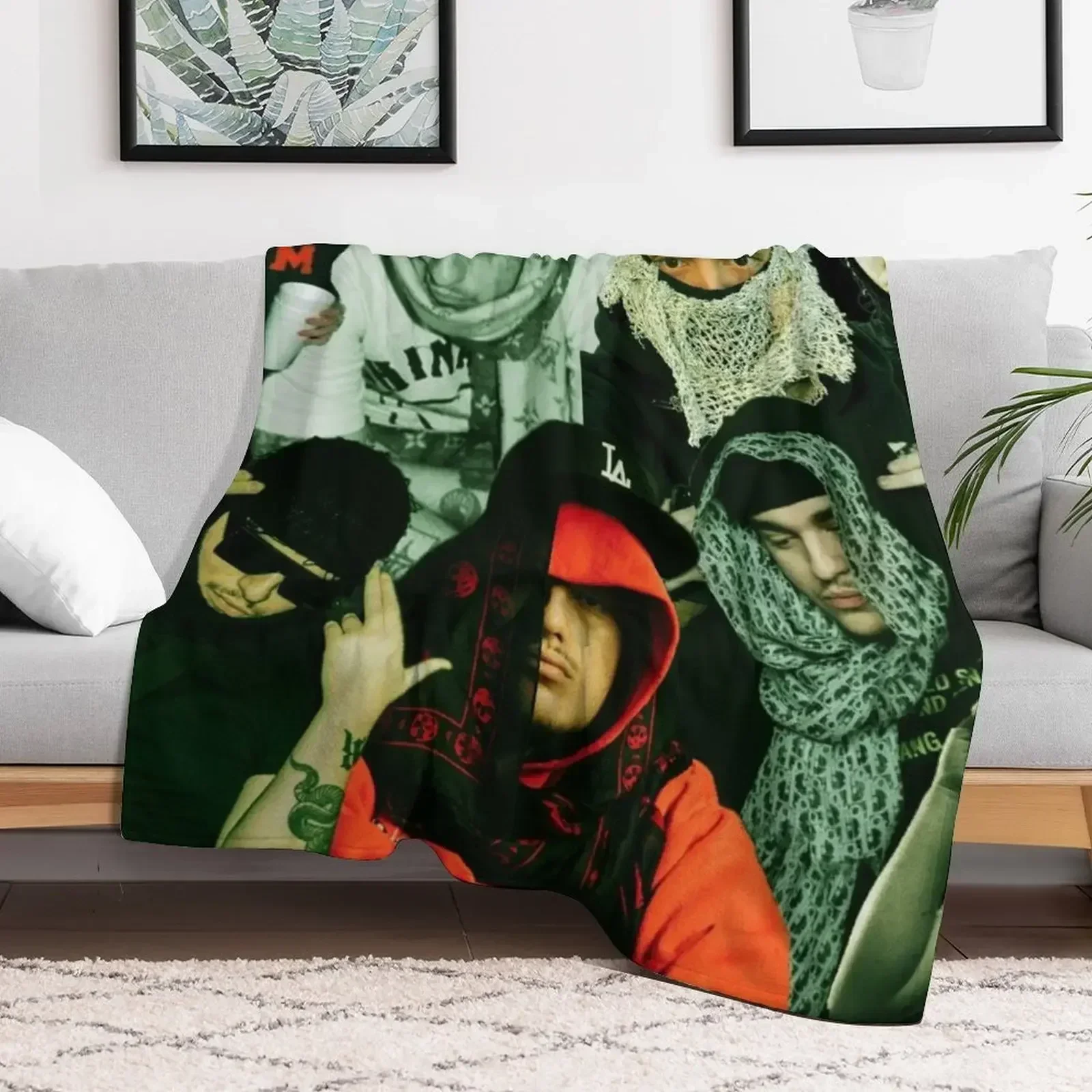 Коллаж Yeat Tribute дизайн плаката 2022 одеяло спальный мешок аниме модные диваны одеяла