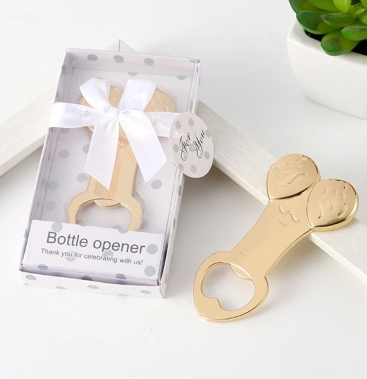 (20 шт./партия) золотые свадебные брелки дизайнерские Открывашки для бутылок