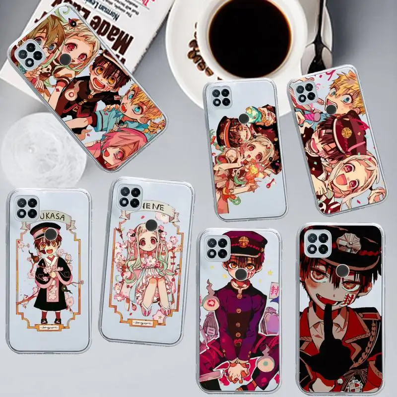 

Toilet-bound Hanako-kun Anime Phone Case Transparent for Xiaomi redmi note x f poco 10 11 9 7 8 3 i t s E pro cover shell coque