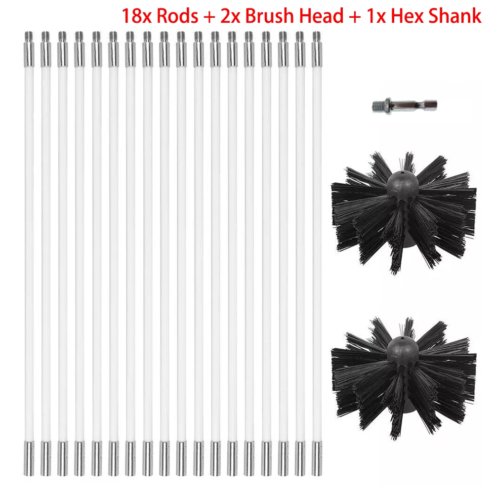 

Нейлоновая щетка для чистки дымохода