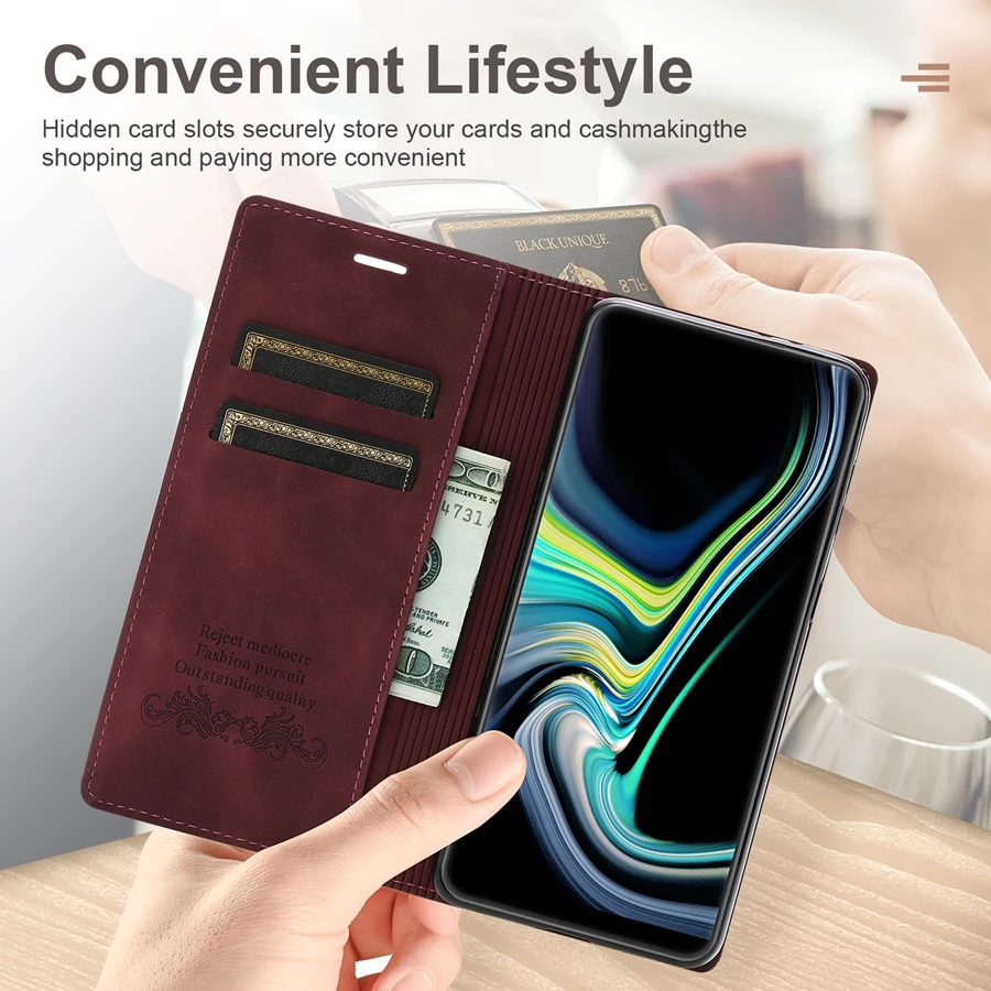 Фото Чехол-бумажник для Samsung Galaxy A02s A03 A10 A11 A12 A20e A21s A22 A23e A31 A32 A40 A41 A42 A6 J6 J4 Plus №4
