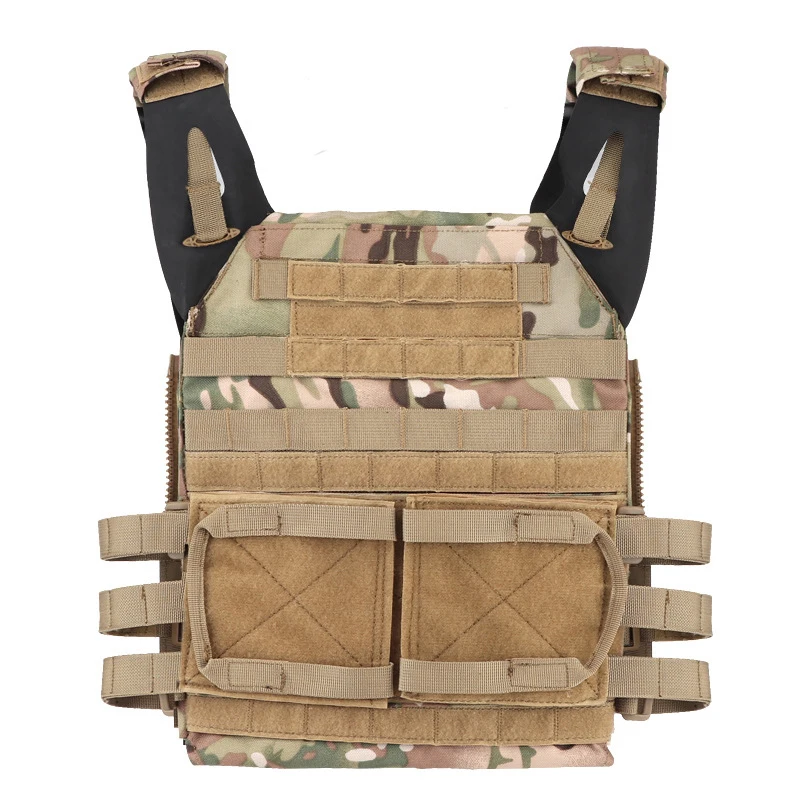 Tactical JPC 2.0 Vest Assault Lightweight Combat Vest Adjustable Vest Military Army Molle Hunting Plate Carrier