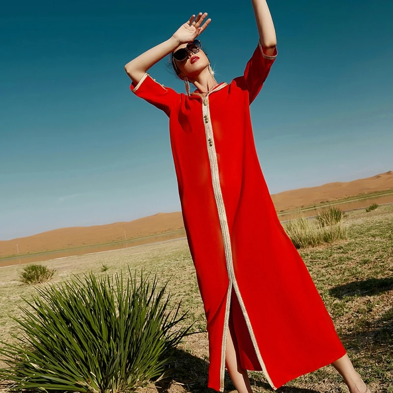 

African Dresses For Women Vetement Femme Africa Muslim Fashion Abaya Dress Africa Clothes Dashiki Ankara Ladies Vestido 2022 New