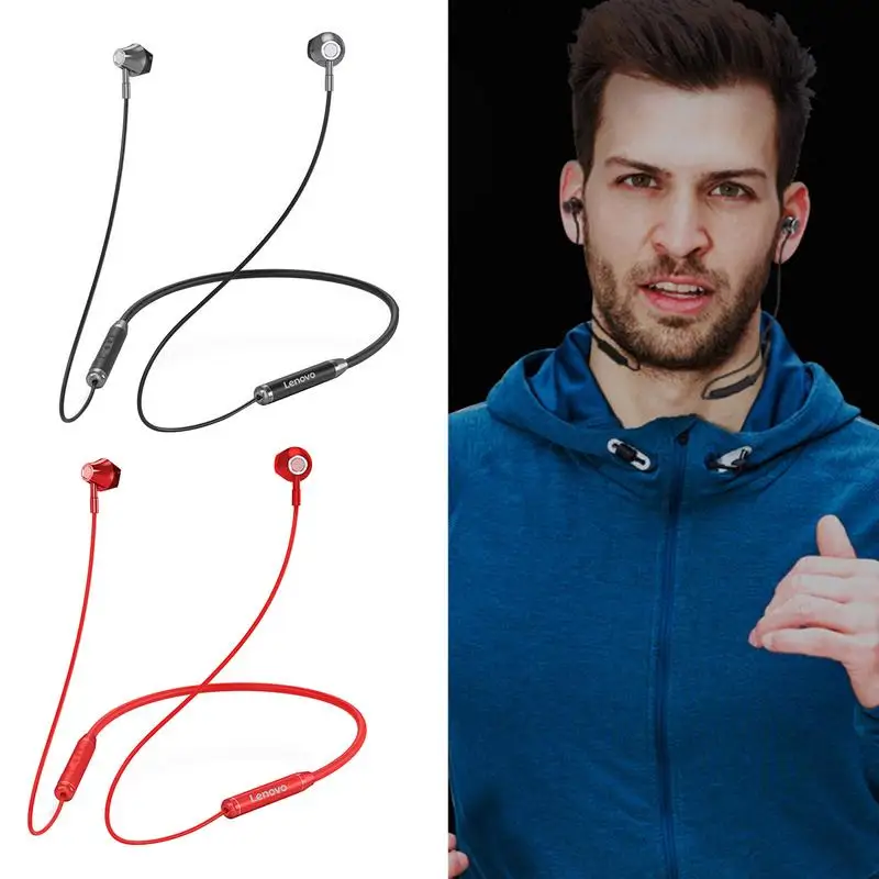 

HE06 5.0 Neckband Wireless Earphones Stereo Sports Magnetic Headset Sports IPX5 Waterproof Headset