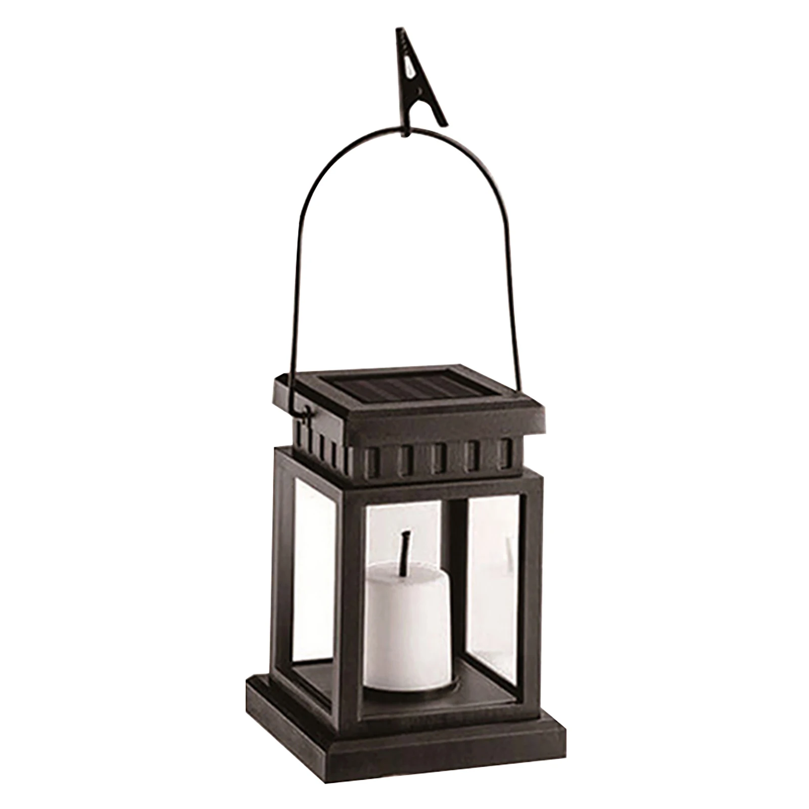 

Solar Powered Landscape Outdoor Garden Candle Lantern Lamp Decoration Camping Flickering Vintage Led Flameless Patio Atmosphere