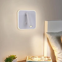 creative nordic bedside wall lamp adjustable reading light for living room bedroom background wall light wall sconce lamp