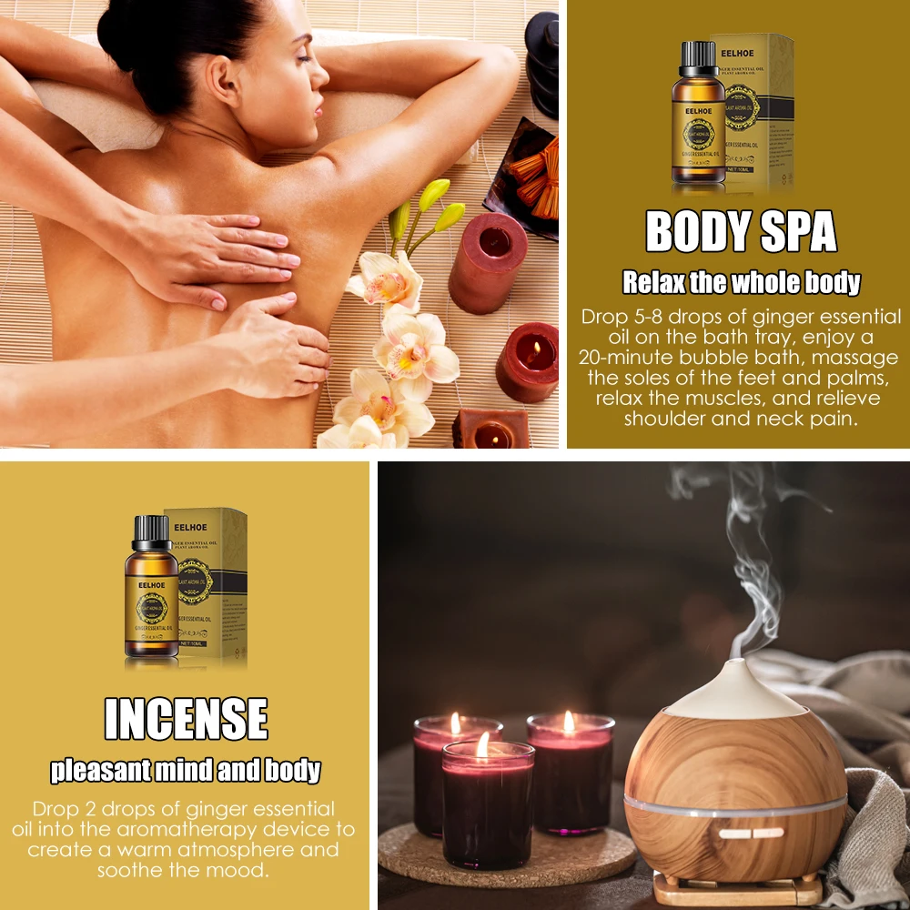 Эфирное масло имбиря для похудения 10/30 мл |