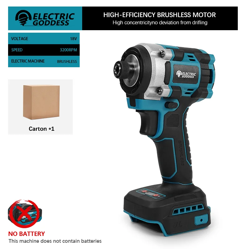 

Беспроводная дрель-отвертка Electric Goddess 3200 RPM