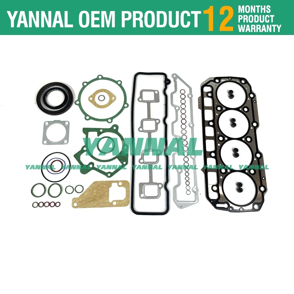 4TNE98 4D98E-1 4TNE98T комплект прокладок для капитального ремонта двигателя Yanmar Komatsu Vio70CR