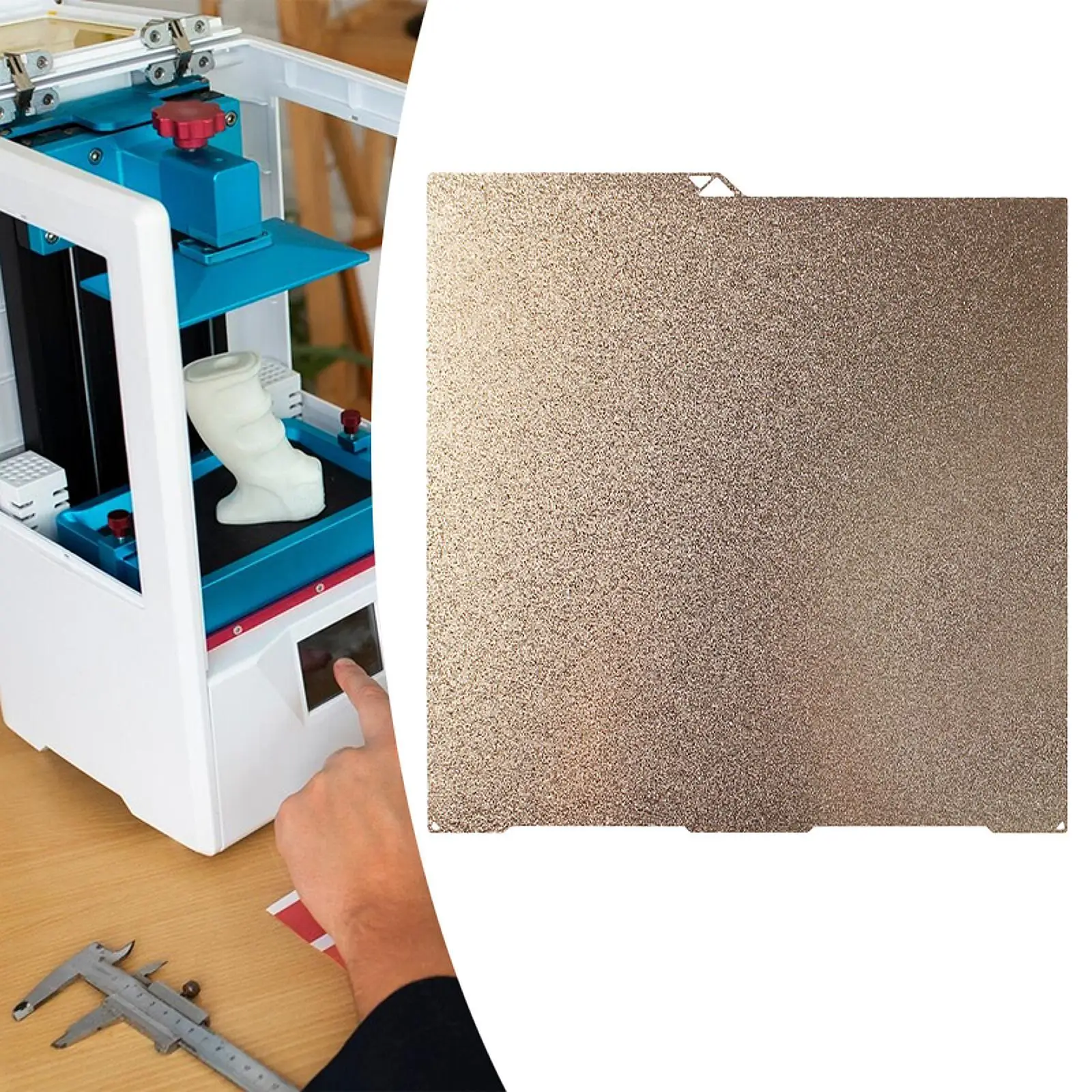 Тарелка для 3D-принтера двусторонний стальной лист Pei сборная пластина доска