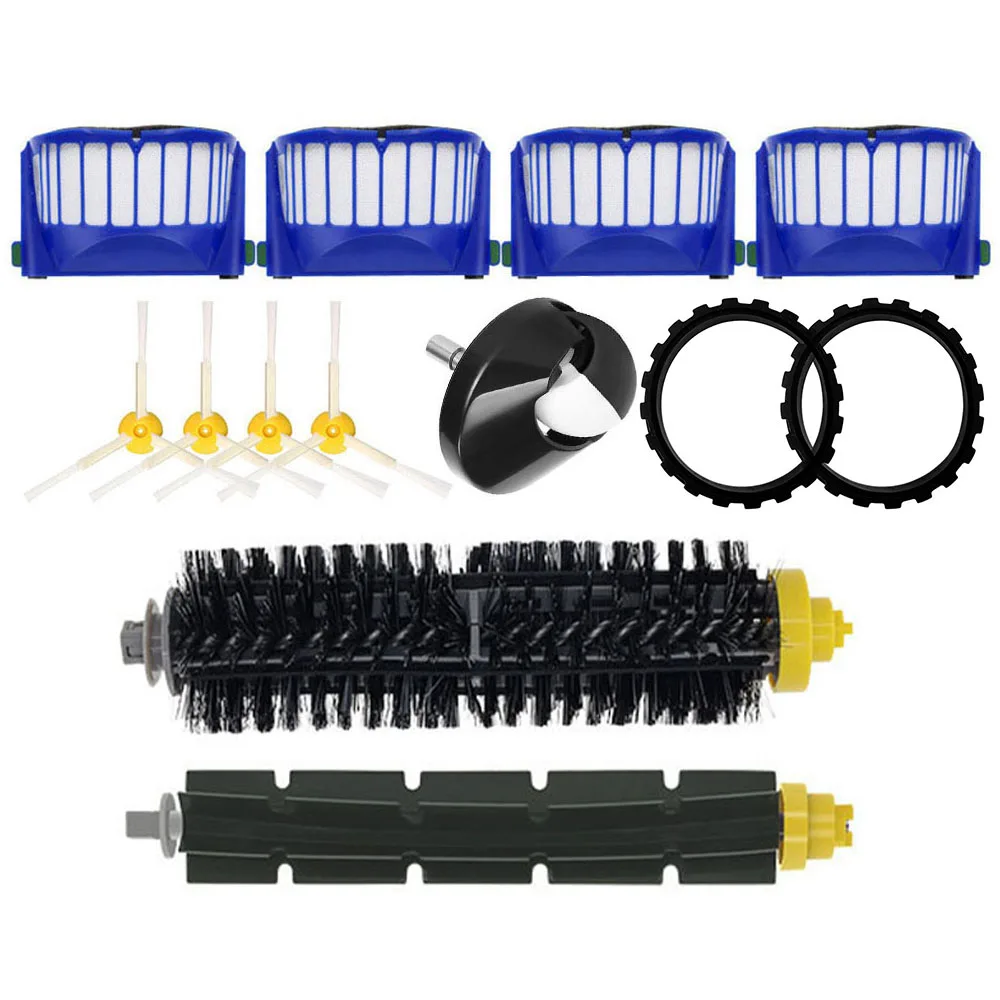 Основные боковые щетки Hepa-фильтры для iRobot Roomba 605 610 620 625 630 640 650 655 660 670 674 677 680 686 689 690