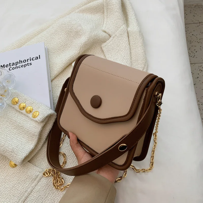 

Summer Explosion Bag Women's 2022 New Trendy High-end Texture All-match Messenger Bag Fashion All-match Chain Small Square Bag