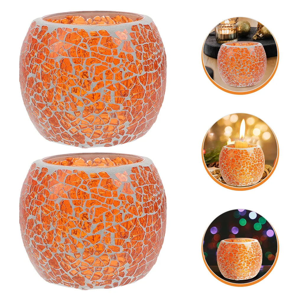 

Holder Mosaic Tealighttea Holders Cup Light Romantic Burner Stand Tealights Plate Decor Wedding Valentine Votive Lights Cracked