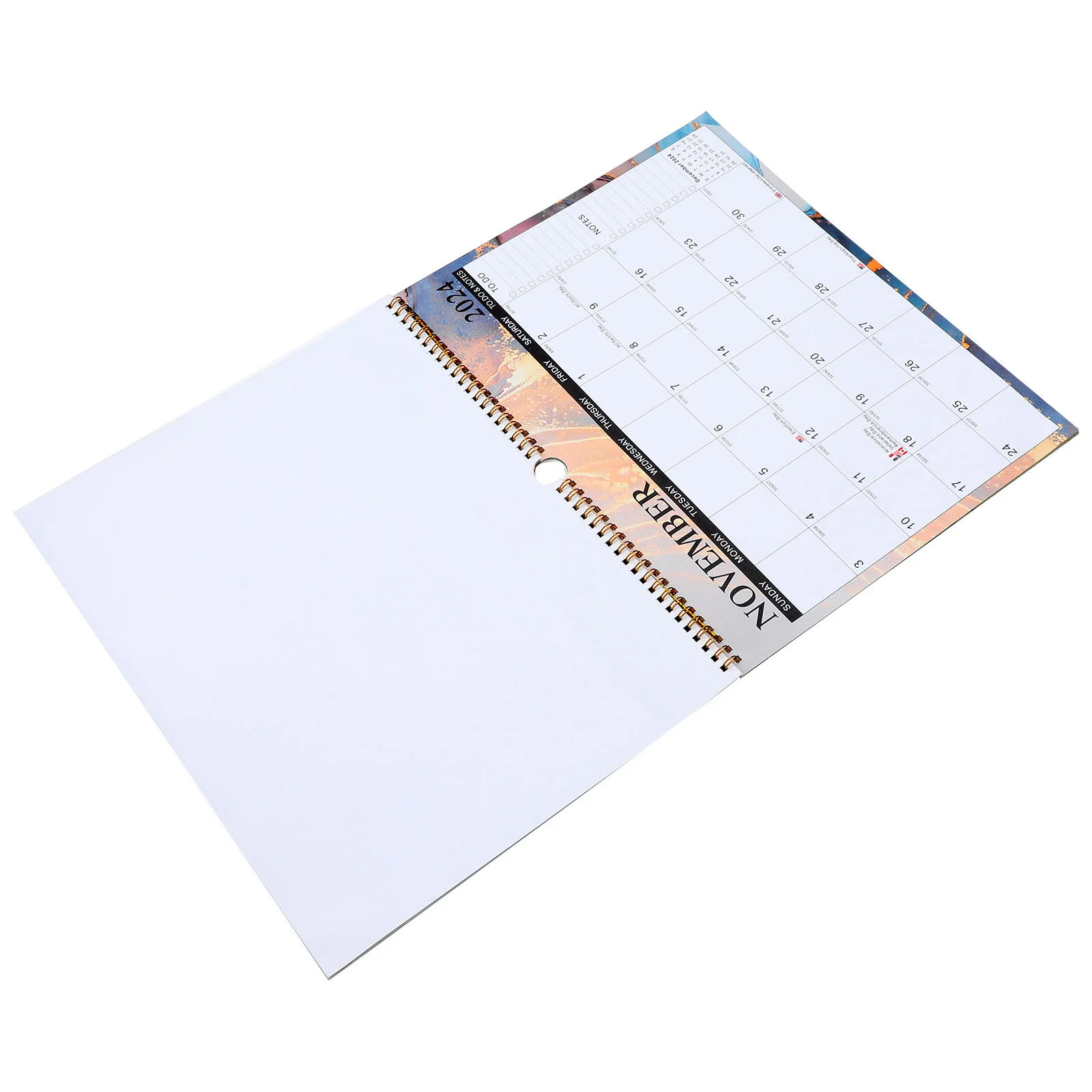 

Small Wall Calendar Desktop Monthly Home Paper Appointment Daily Use Dating Sturdy Office 2024