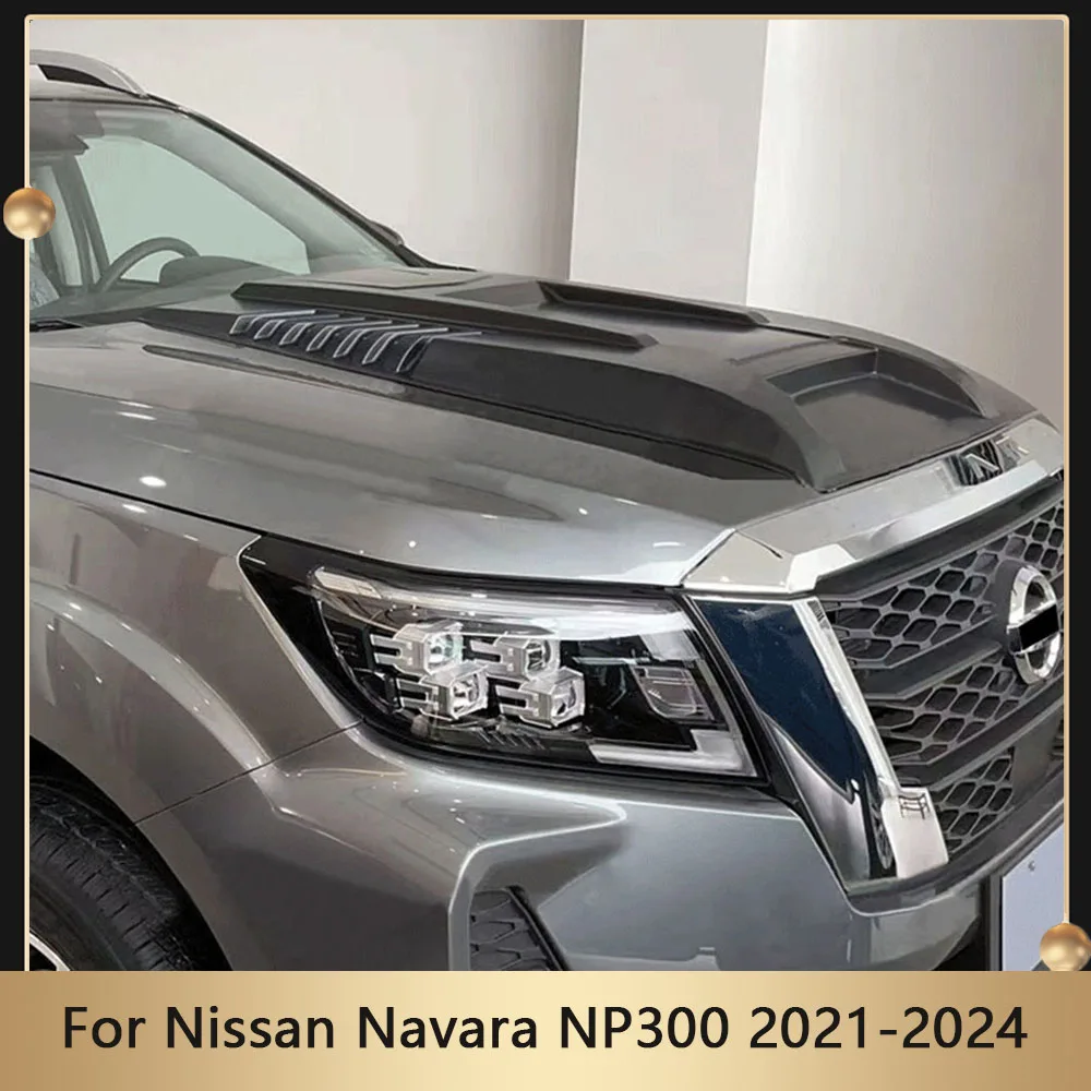 Крышка капота вентиляционного отверстия крышка двигателя защитная для Nissan Navara