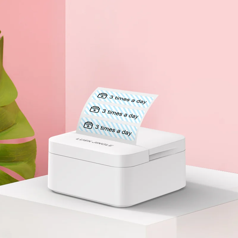 

Label Printers Bluetooth Wireless Printing Inkless Stickers Paper 57mm Impressora Portatil
