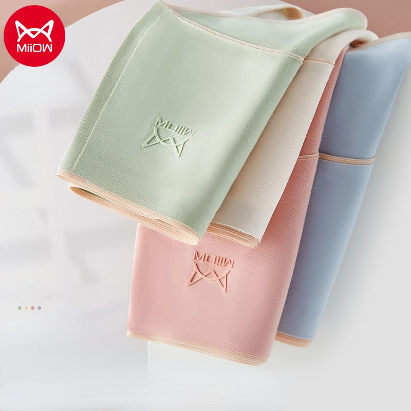 

Miiow Women Seamless Panties Briefs Pure Cotton Ladies Underwear Graphene Crotch Material Healthy Breathable Intimates Lingerie