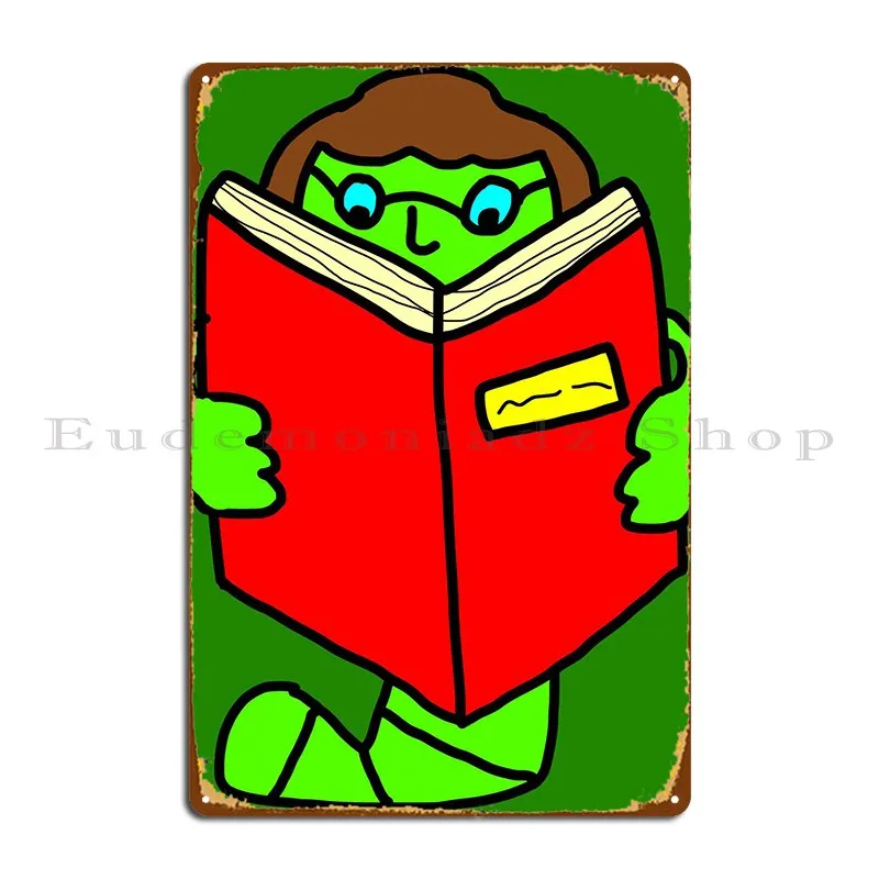 

Металлическая плакатная пластина Bookworm, Клубные забавные Печатные Кухонные жестяные плакаты