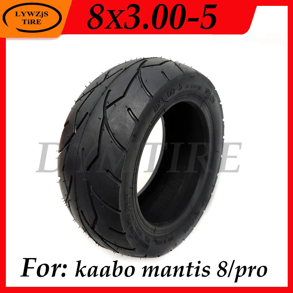 

8X3.00-5 Tire Tubeless Vacuum Tyre for Kaabo Mantis 8 Pro Electric Scooter Front and Rear Wheel