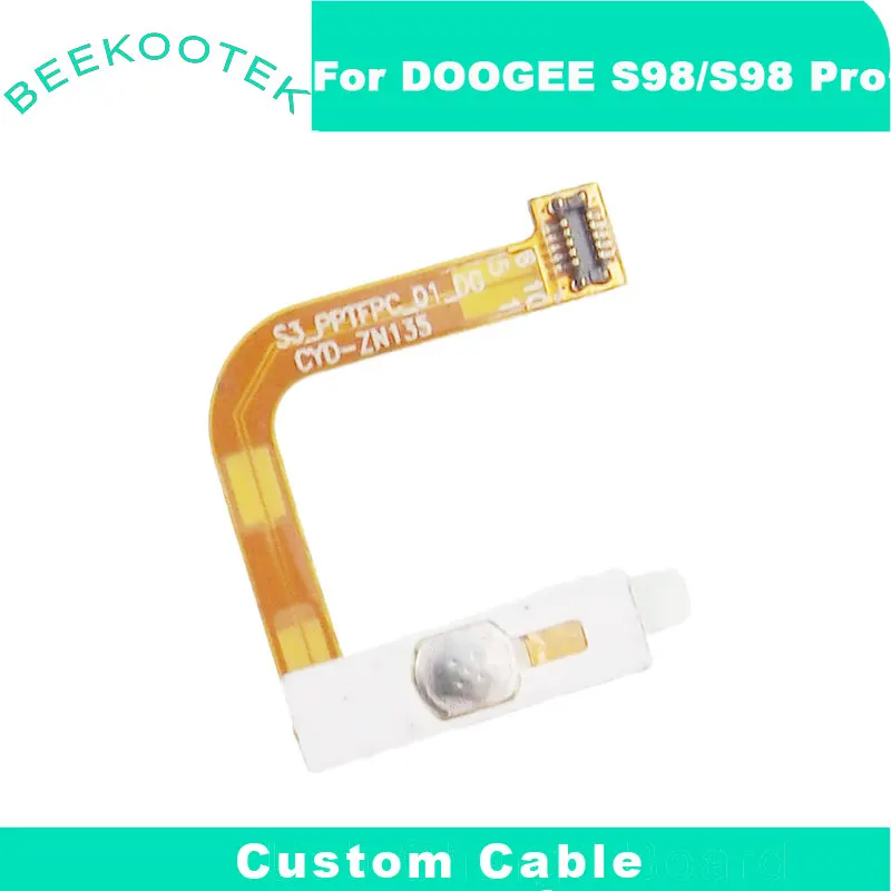 Фото Новинка, оригинальная кнопка регулировки громкости телефона DOOGEE S98 Pro, гибкий кабель FPC, запасные части для ремонта, Запчасти Для Doogee S98 №4