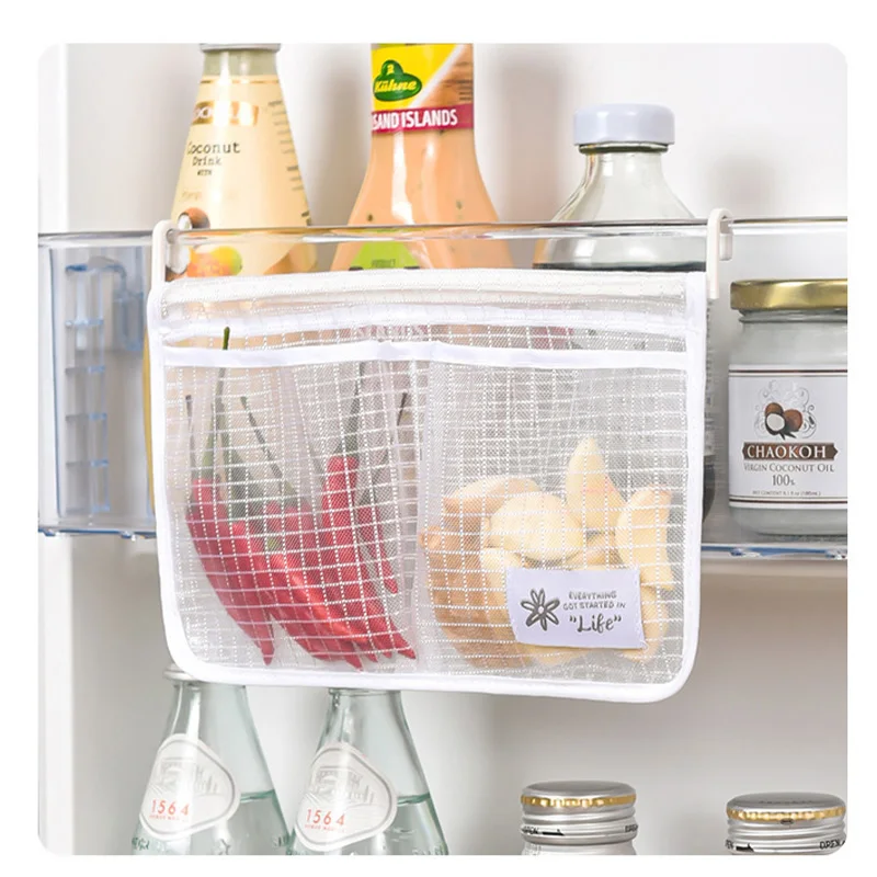 

D5 Refrigerator Hanging Classify Storage Bag Food Classification Save Space Gadgets Home Kitchen Organizer Tools Accessories