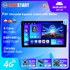 Android 10 Для Chevrolet Equinox Cobalt HHR MalibuPONTIACSATURN 2004-2012 автомобильное радио 4G DSP CarPlay gps-навигация, dvd-плеер