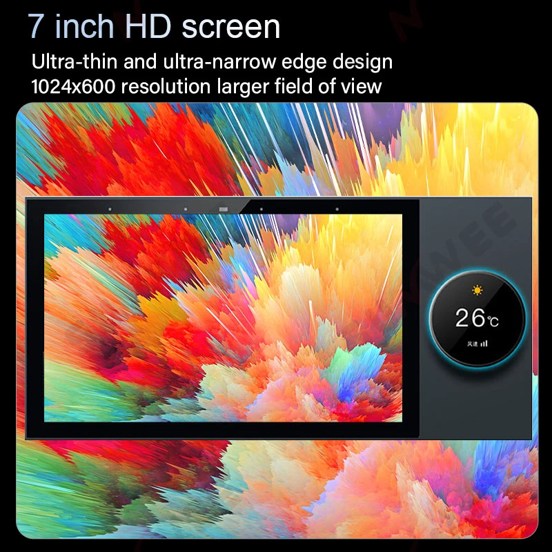 7-дюймовый Android11 голосовой умный дом аудио настенный усилитель фоновый