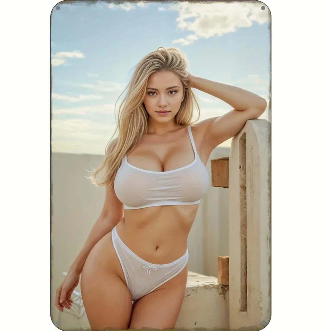 

Металлическая вывеска CIFBUY